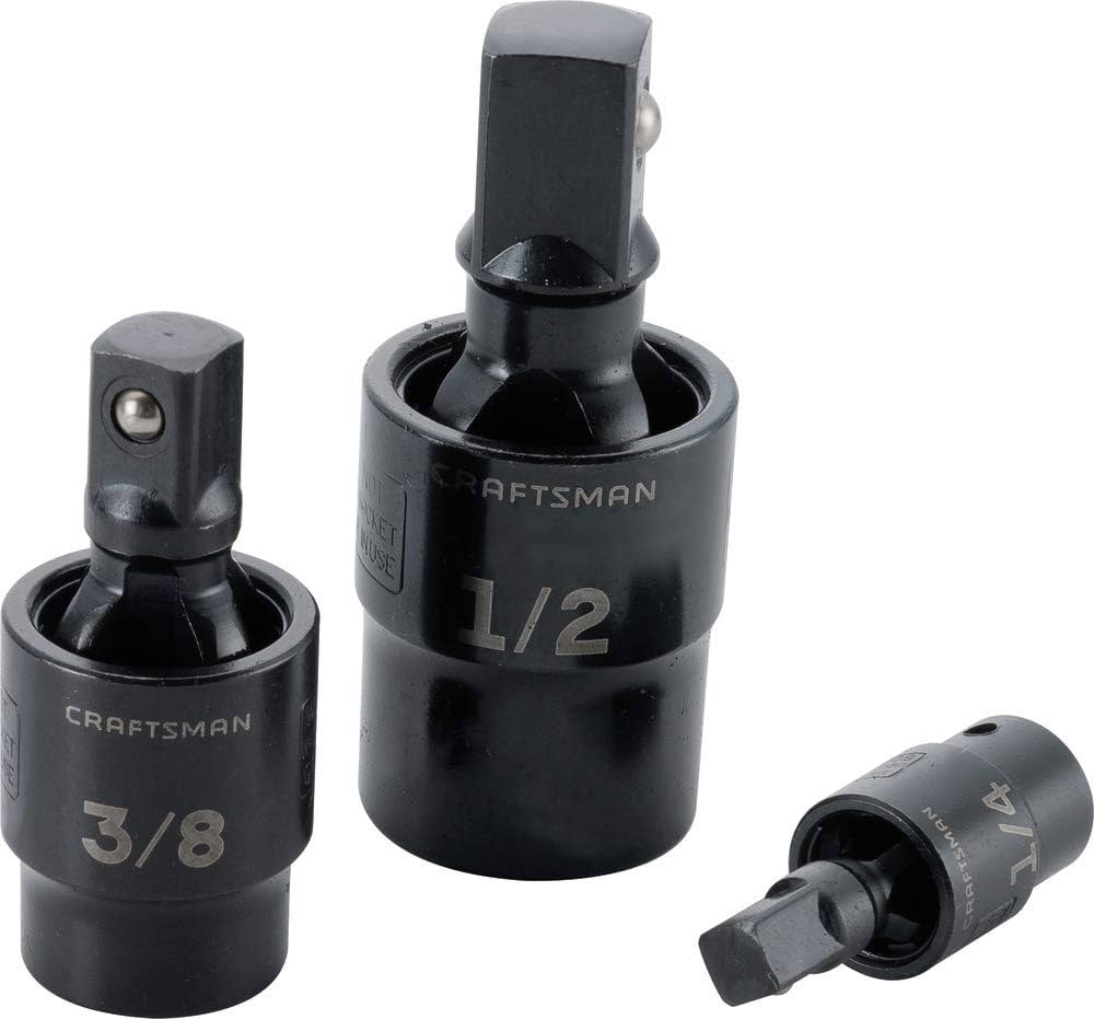 CRAFTSMAN Universal Joint Socket Set, Impact Rated, 3-Piece